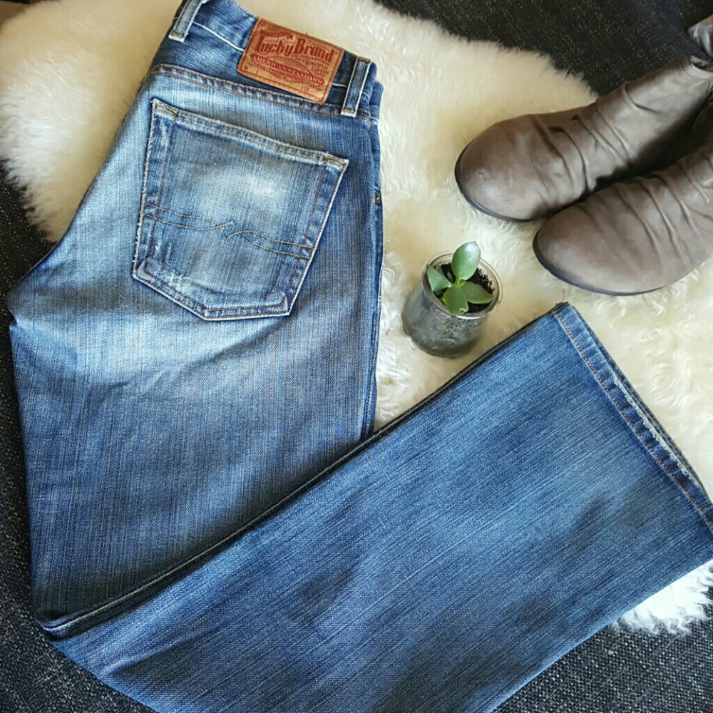 LUCKY BRAND Button Fly Jeans-Size 28